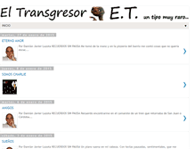 Tablet Screenshot of eltransgresor.com